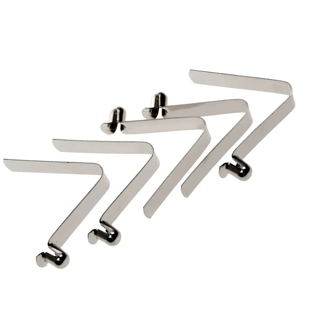 5Pcs Kayak Paddle Tent Pole Push Solid Button Spring Clips Locking Tube Pin Hardware Stainless Steel Sufing Accessories