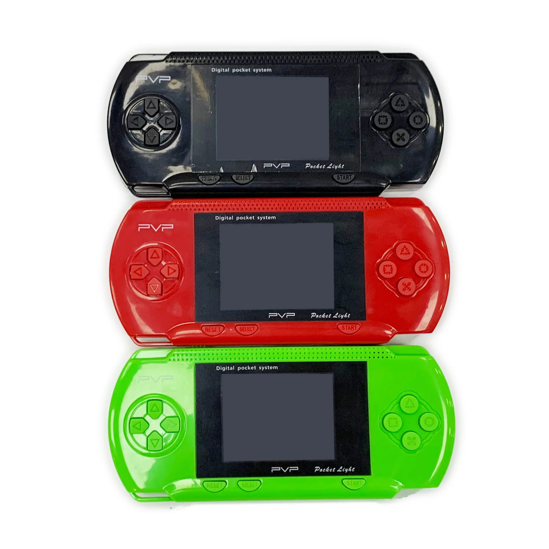 2.8''Portable 8Bit Retro PVP3000 Slim Station Video Games Player Handheld Game Console 1pcs Game Card built-in 160 Classic Games