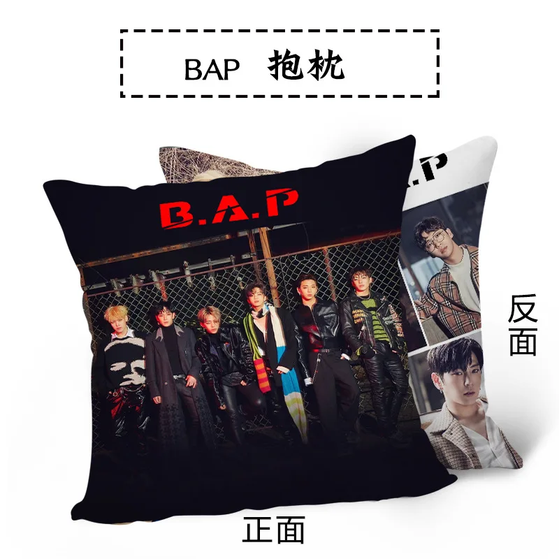 [MYKPOP] BAP 8th Ablum двухсторонняя HD подушка с принтом KPOP вентиляторы коллекция SA18052611
