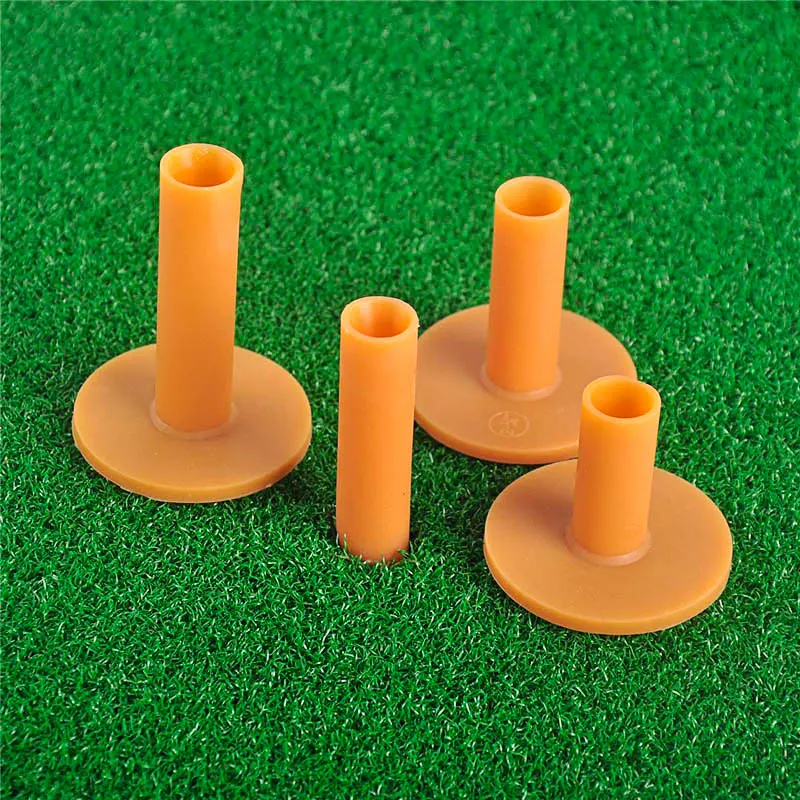 

2pcs Golf Tees Rubber 54/70cm Holder Training Aids Practice Magnetic Step Down Golf Ball Holder Tee Accessories Beginner Trainer