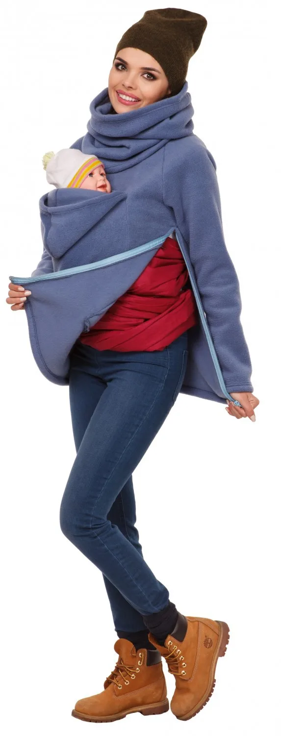 Многофункциональная куртка-кенгуру с капюшоном для беременных, женская одежда для беременных, верхняя одежда