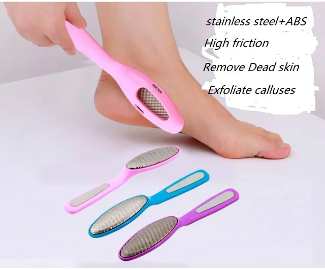5pcs Stainless Steel Foot Grinding Exfoliating Brushes Rubbing Feet