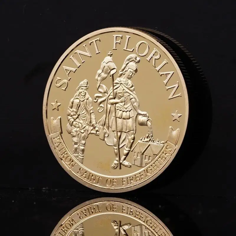 US Saint Florian пожарно спасательный Отдел памятная задача коллекция монет