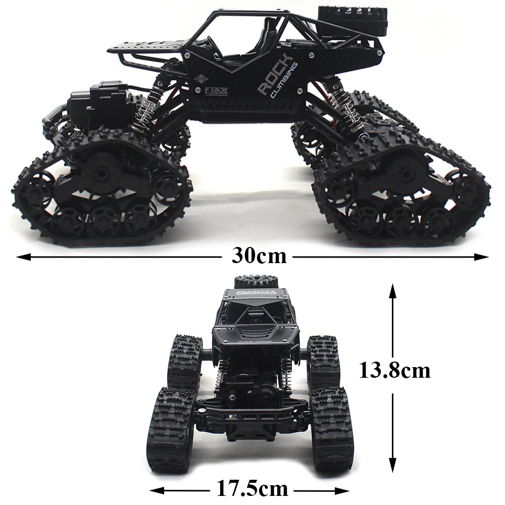 New Arrival Rock Crawler 4WD Remote Controll Car 1:16 Snowmobile Machine On Remote Controlled Toys For Children Boys Gift C012