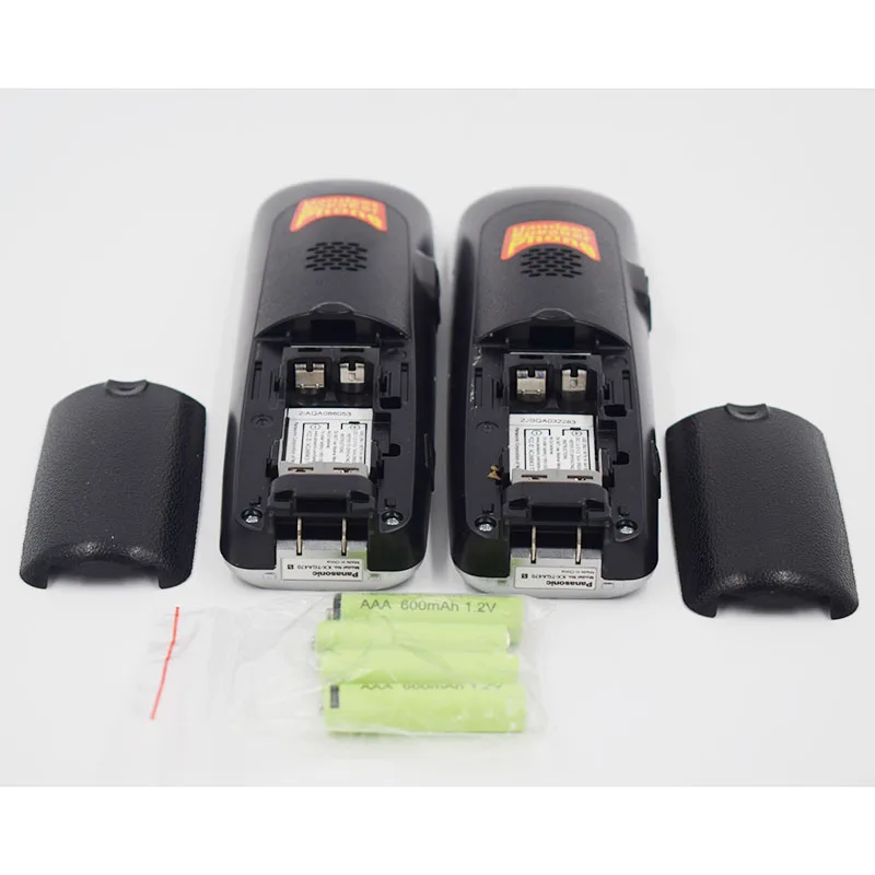 2 أجهزة KX-TG7731S الرقمية الهاتف اللاسلكي DECT 6.0 رابط إلى الخليوي عبر بلوتوث الهاتف اللاسلكي مع نظام الرد