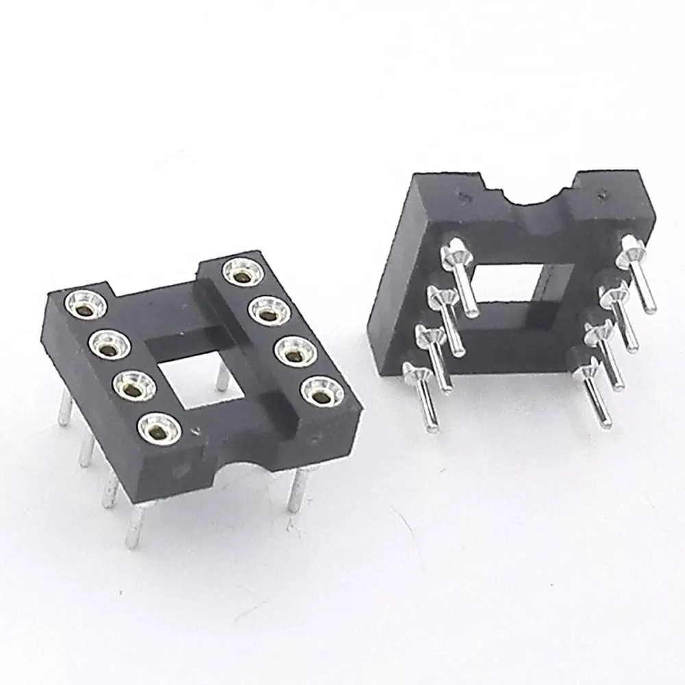 Splendid 30PCS 16-Pins DIP IC Sockets Adaptor Solder Type Socket、New JQ 