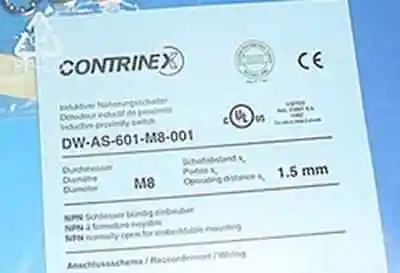 

DHL/EMS 2 Sets 1PC New Contrinex DW-AS-601-M8-001