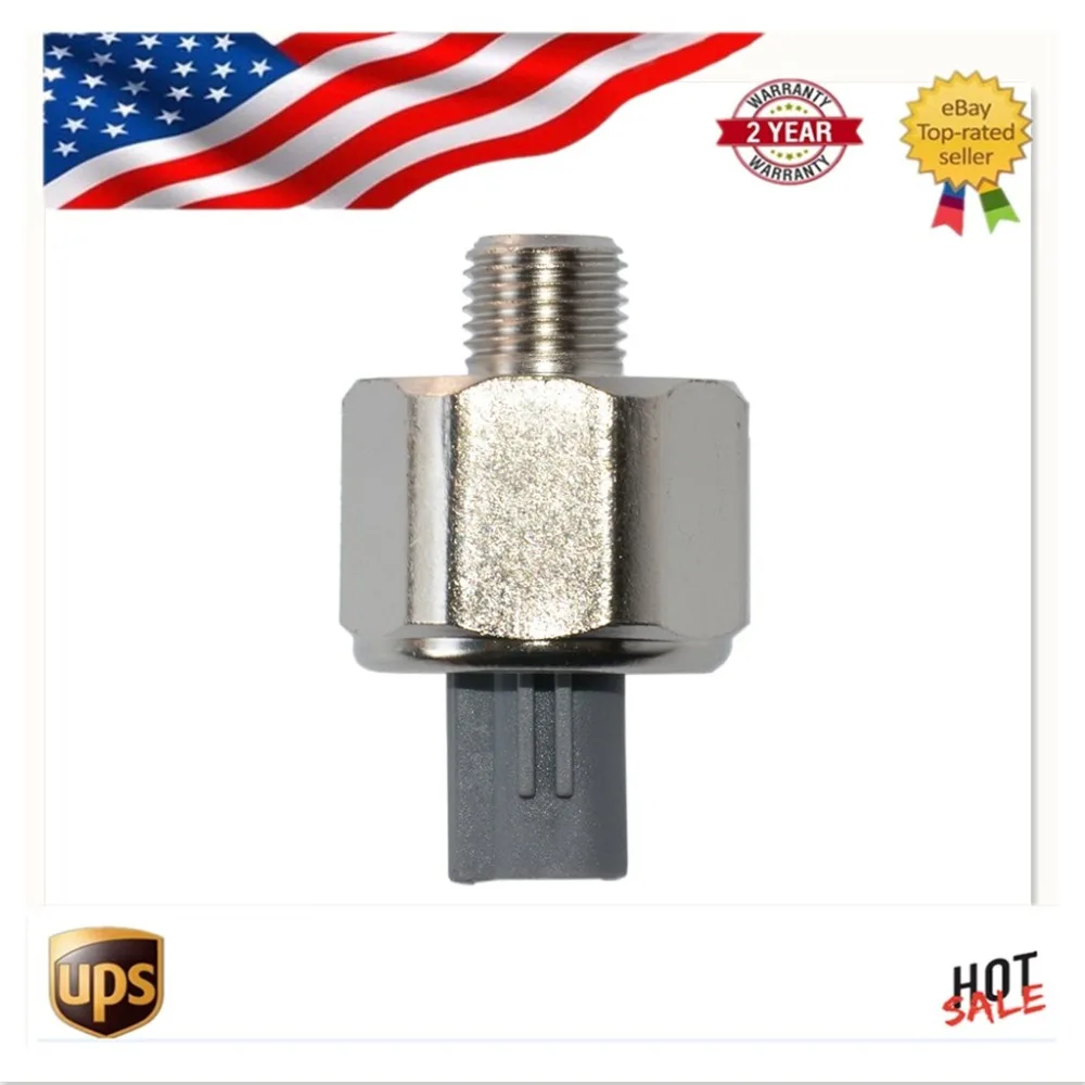 2PCs Knock Sensor 89615-12090 For Lexus ES300 GS300 IS300 SC300 Rx300 Rx330 Silver Denso