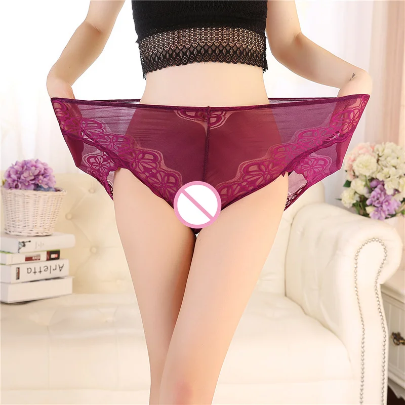 6XL Panties Women Plus Size Sexy Lace Transparent Super Large Briefs High Quality Underwear Female Seamless Panties 00