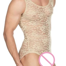 Мужское кружевное сексуальное нижнее белье, мужское сексуальное нижнее белье, прозрачный Бандаж, кружевное мужское сексуальное нижнее белье