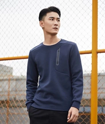  Original xiaomi mijia ULEEMARK men's round neck sports sweater fashion style skin-friendly fabric m