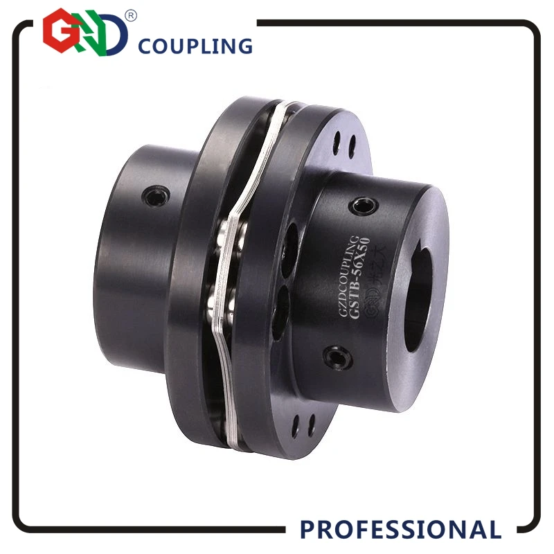US $194.75 5 Pieces GSTB Flexible Coupler Steel High Rigidity Single Diaphragm Keyway Series For Servomotor Stepmotor Shaft Coupling