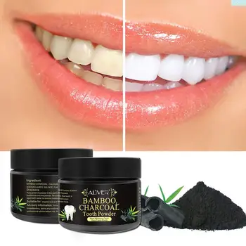 

Whitening Nature Activated Charcoal Powder Decontamination Tooth Yellow Stain Bamboo Toothbrush Toothpaste Oral Teeth Care