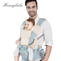 Honeylulu Summer Portabebés Multifunción Transpirable Honda de Malla de Nido de Abeja para Recién Nacidos Canguro para Bebé Ergonómico Hipsit Wrap Honeylulu Summer Portabebés Multifunción Transpirable Honda de Malla de Nido de Abeja para Recién Nacidos Canguro para Bebé Ergonómico Hipsit Wrap
