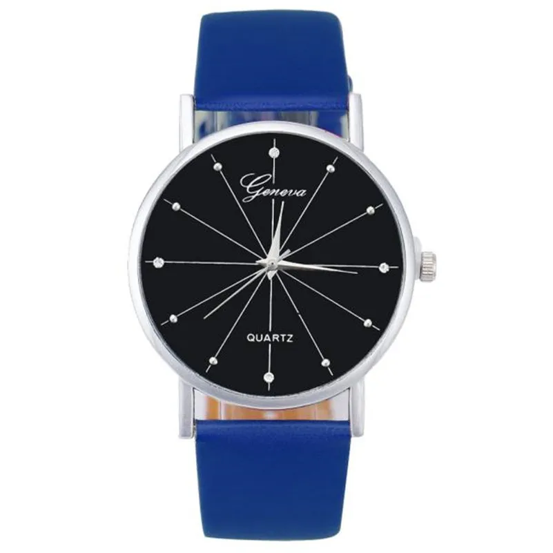 Women's watches casual watches Quartz Dial Analog women's watches with leather bands Women Watches Clock Reloj mujer M14#N (3)