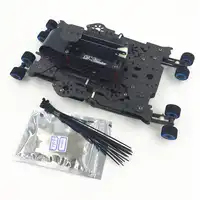 Mini DH410 FPV Folding Carbon Fiber Quadcopter Frame FPV with Retractable Landing Skid 410mm Wheelbase for DIY Racing