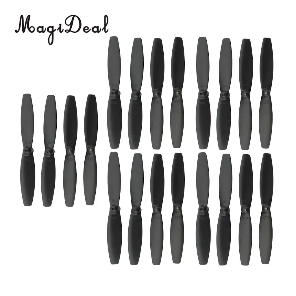 High Quality 20Pcs/Pack Plastic Quadcopter Propeller Props CW+CCW for UDI U31 U31W U36 RC Drone Parts