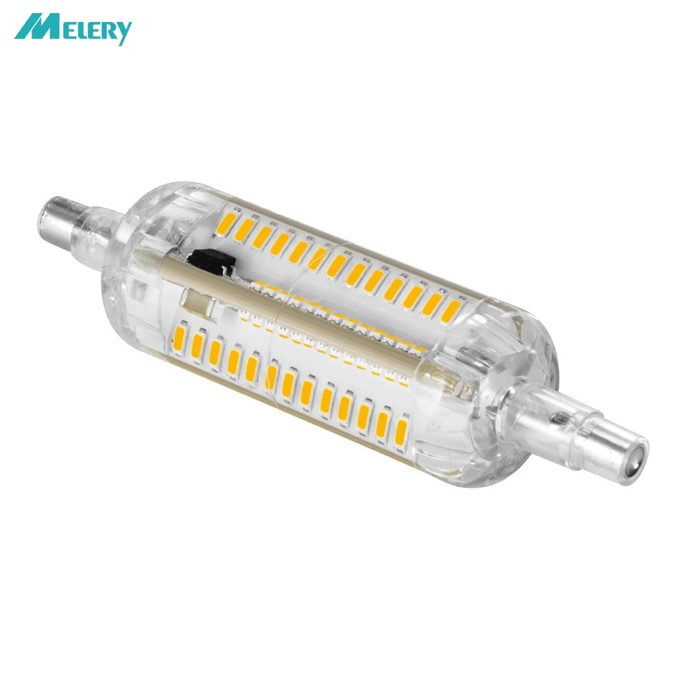 

R7S Base LED Light J78 78MM Corn Bulb 3014 SMD 50W Halogen Replacement Corn Bulb AC220V-240V Energy-Saving Lamp Warm White