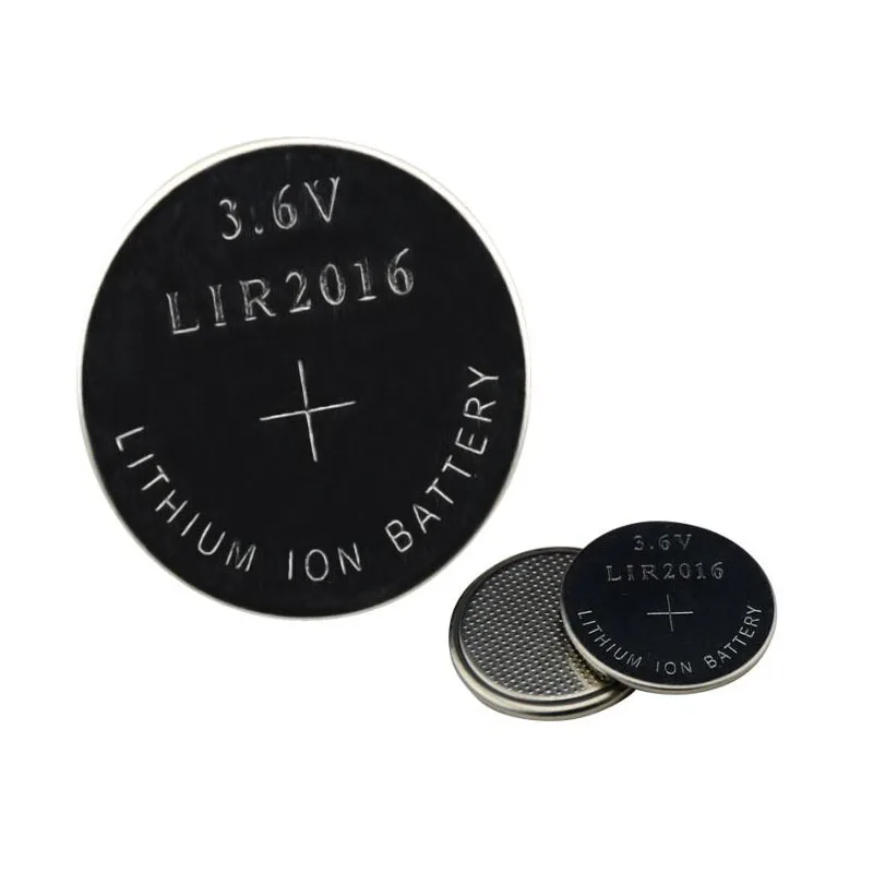 2 шт 3,6 V LIR литиевая аккумуляторная батарея для дистанционного управления часы Компьютер Материнская плата кнопка ячейка CR2016