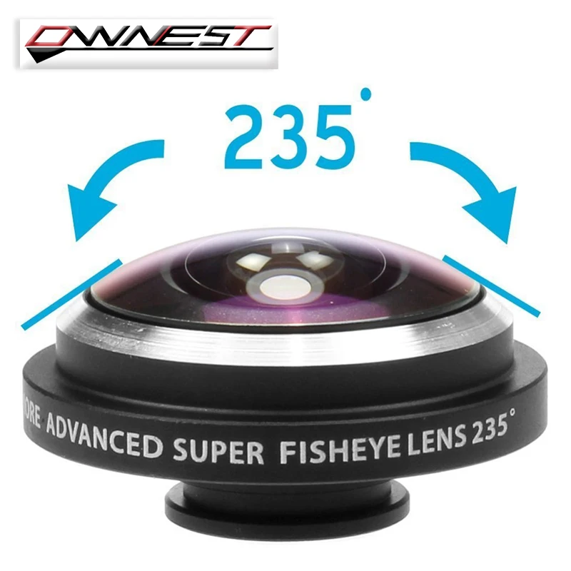 OWNEST Orbmart Universal Clip 235 Degree Super Fish Eye Camera Fisheye For Apple iPhone 6 Plus