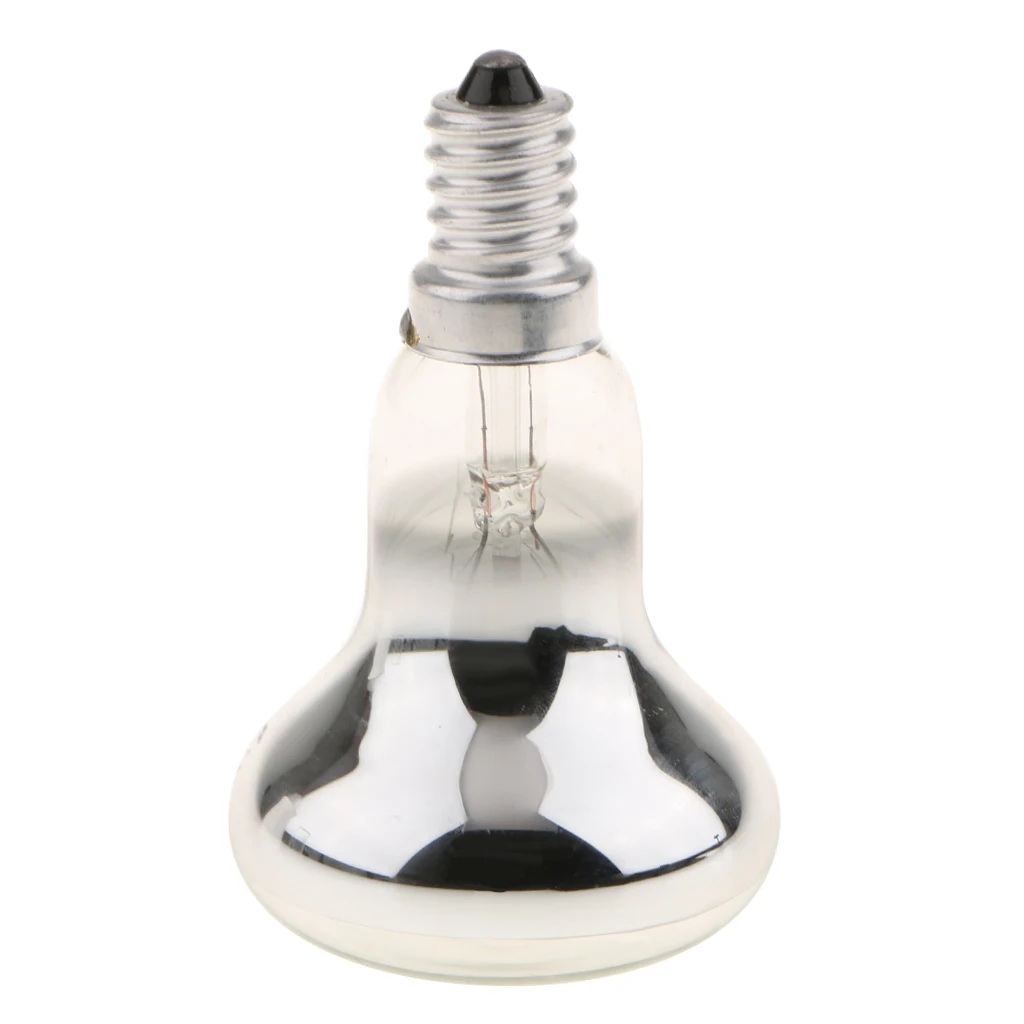 5-Piece R50 Reflector Tungsten Filament Spotlight Bulb   Lamp SES E14 Screw Base 60W