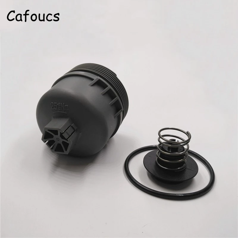 Cafoucs для Peugeot 206 207 208 307 308 408 301 2008 3008 для Citroen C2 C3 C4 C5 C8 1.6 16 В Автомобиля Крышка масляного фильтра