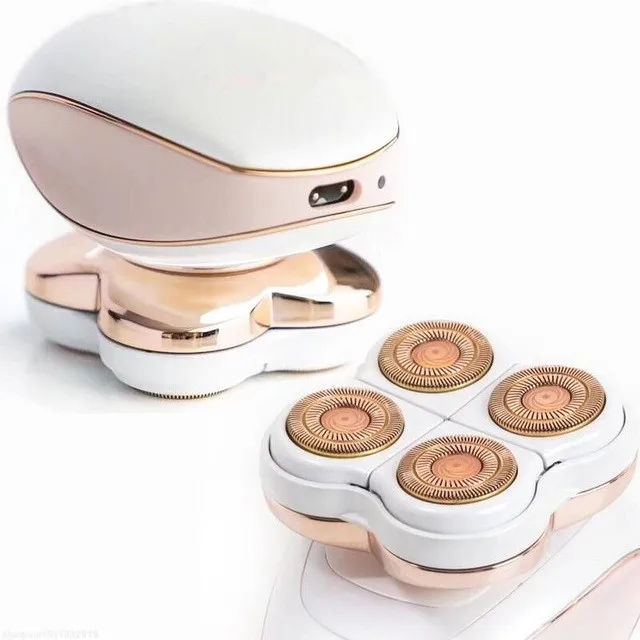 

50% OFF Rechargeable USB Legs Hair Remover Depilador Lipstick Depilacion Epilator Lady Women Body Face Legs Removal 4 Colors
