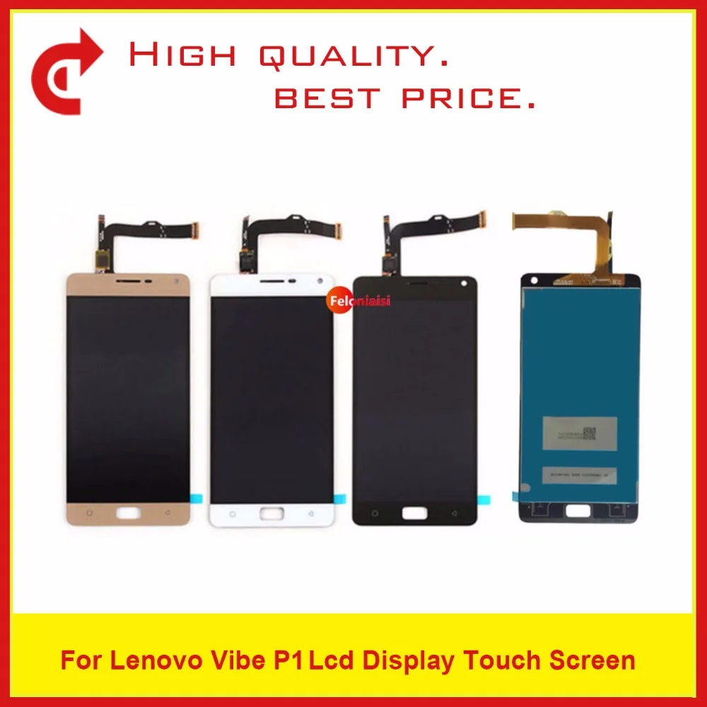 

5.5" For Lenovo Vibe P1 LCD Display With Touch Screen Digitizer Sensor Panel Assembly P1 LCD Complete Replacement