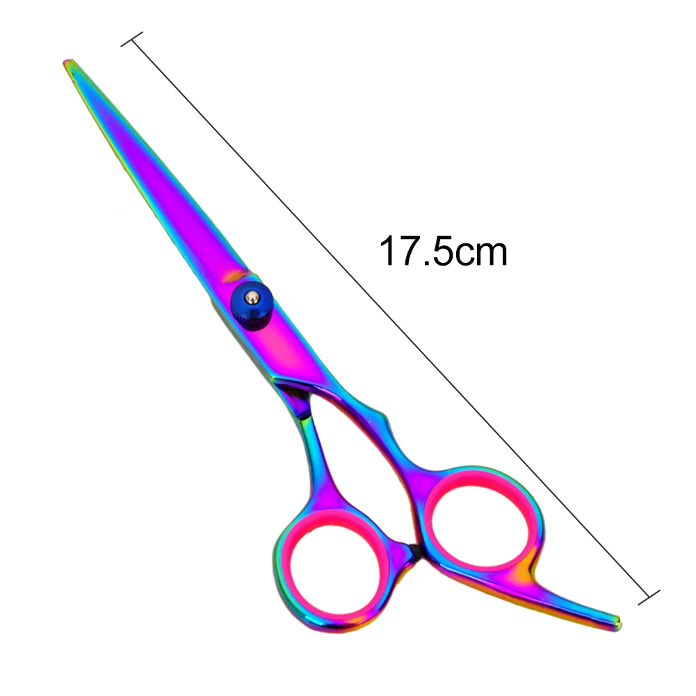 Hot Sale Pet Hair Cut Colorful Scissors Clippers Flat Tooth Cut Pets Beauty Tools Set Kit Dogs Grooming Hair Cutting Scissor Set