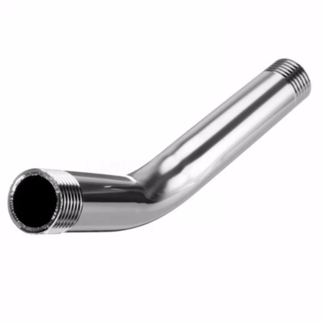 High Quality G1/2" Shower Arm Bathroom Shower Head Extension Pipe Spray Nozzle Extra Fixed Tube Bathroom Accessories Mayitr