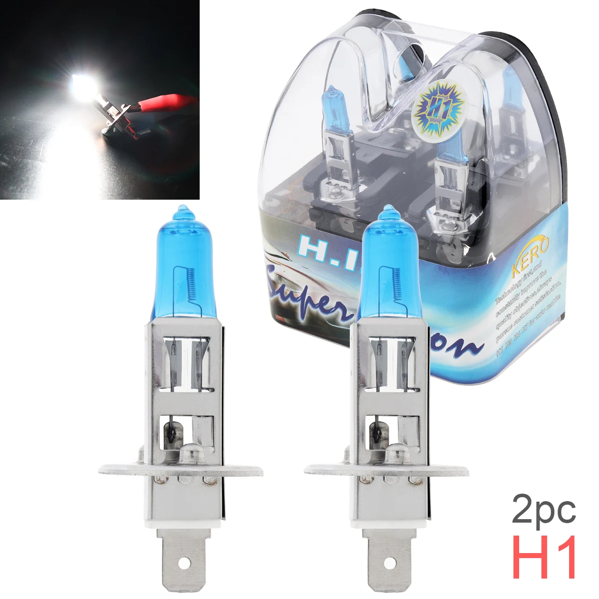 2 шт. DC 12V H1 55W 6000K белый свет супер яркий автомобиль один ксенон галогенная лампа авто передняя фара противотуманная лампа для наружных фар 2 шт. DC 12V H1 55W 6000K белый свет супер яркий автомобиль один ксенон галогенная лампа авто передняя фара противотуманная лампа для наружных фар