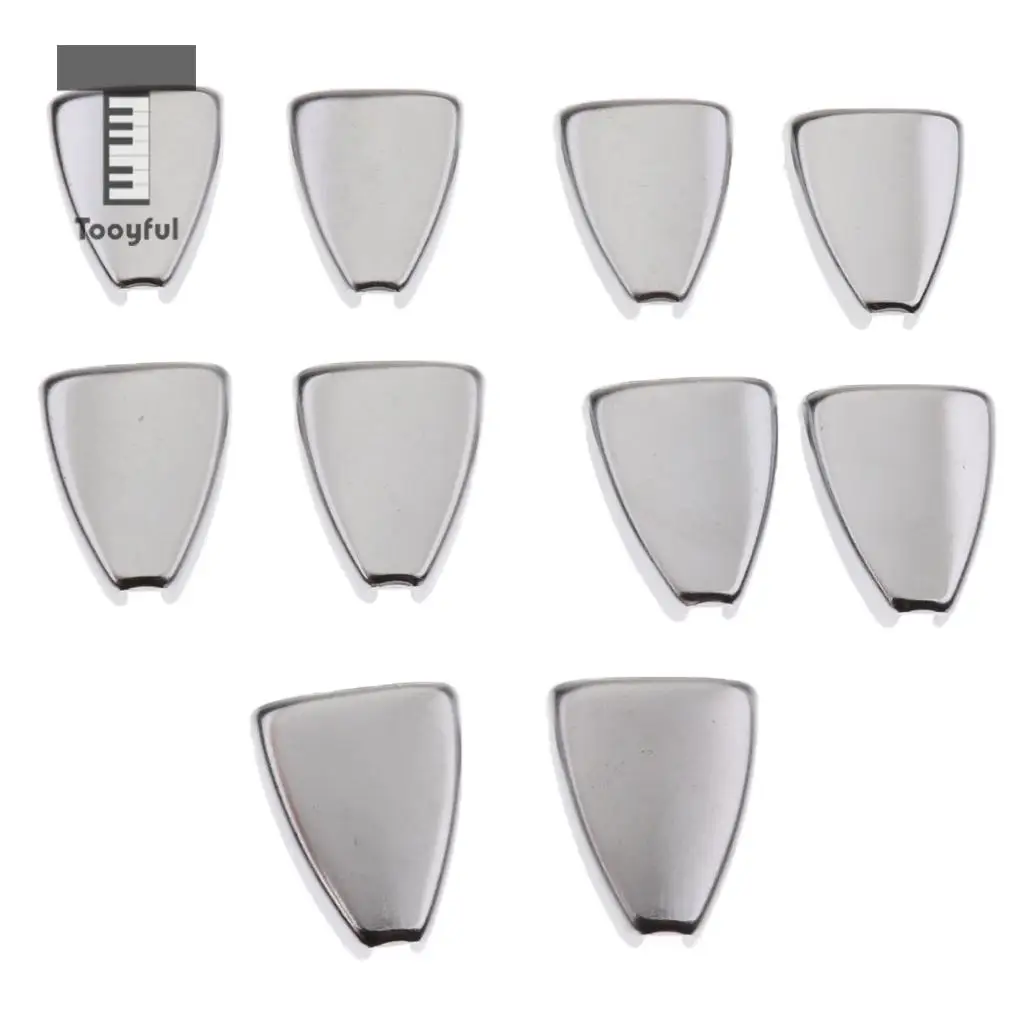 Tooyful 10pcs Iron Triangle Drum Claw Hook for Bass Snare Drum Parts