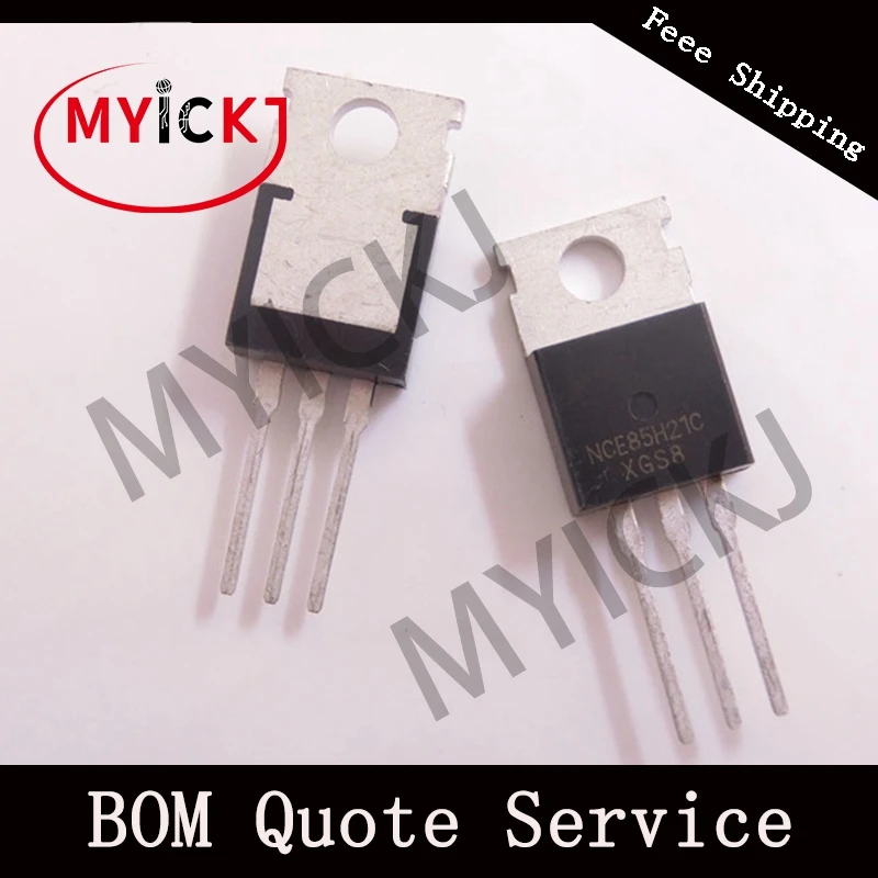

5PCS NCE85H21C NCE N-Channel Enhancement Mode Power MOSFET IC-CHIP TO-220