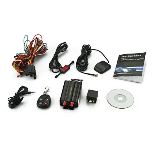 

TK103B Cars Auto GSM/ GPRS/ GPS Device Locator Alarm Tracker Set + Remote Control