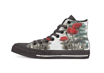 

Lest We Forget Casual High Top Canvas shoes sneakers For Drop shipping