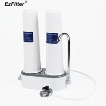 Countertop Water Purifier Faucet Dual-Stage Filtration For Home Kitchen Ceramic Candle Filter & Carbon Block Filter 3 stage water filter purifier system