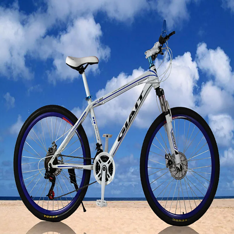 

High Carbon Steel Materia Mountain Bicycle With 21 Speed And 26 Inch Double Disc Brake Speed Change