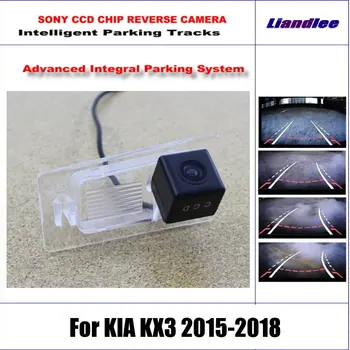 

HD CCD SONY Rear Camera For KIA KX3 2015-2018 Intelligent Parking Tracks Reverse Backup / NTSC RCA AUX 580 TV Lines