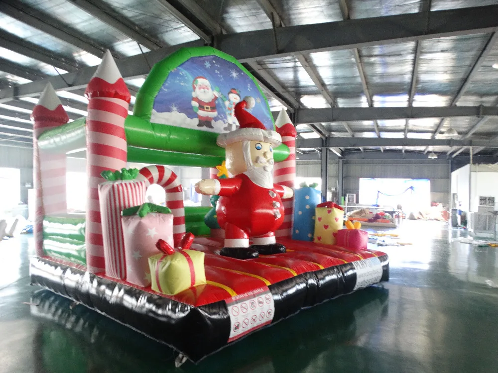 Buy Best 0.55mPVC inflatable bounce Christmas house