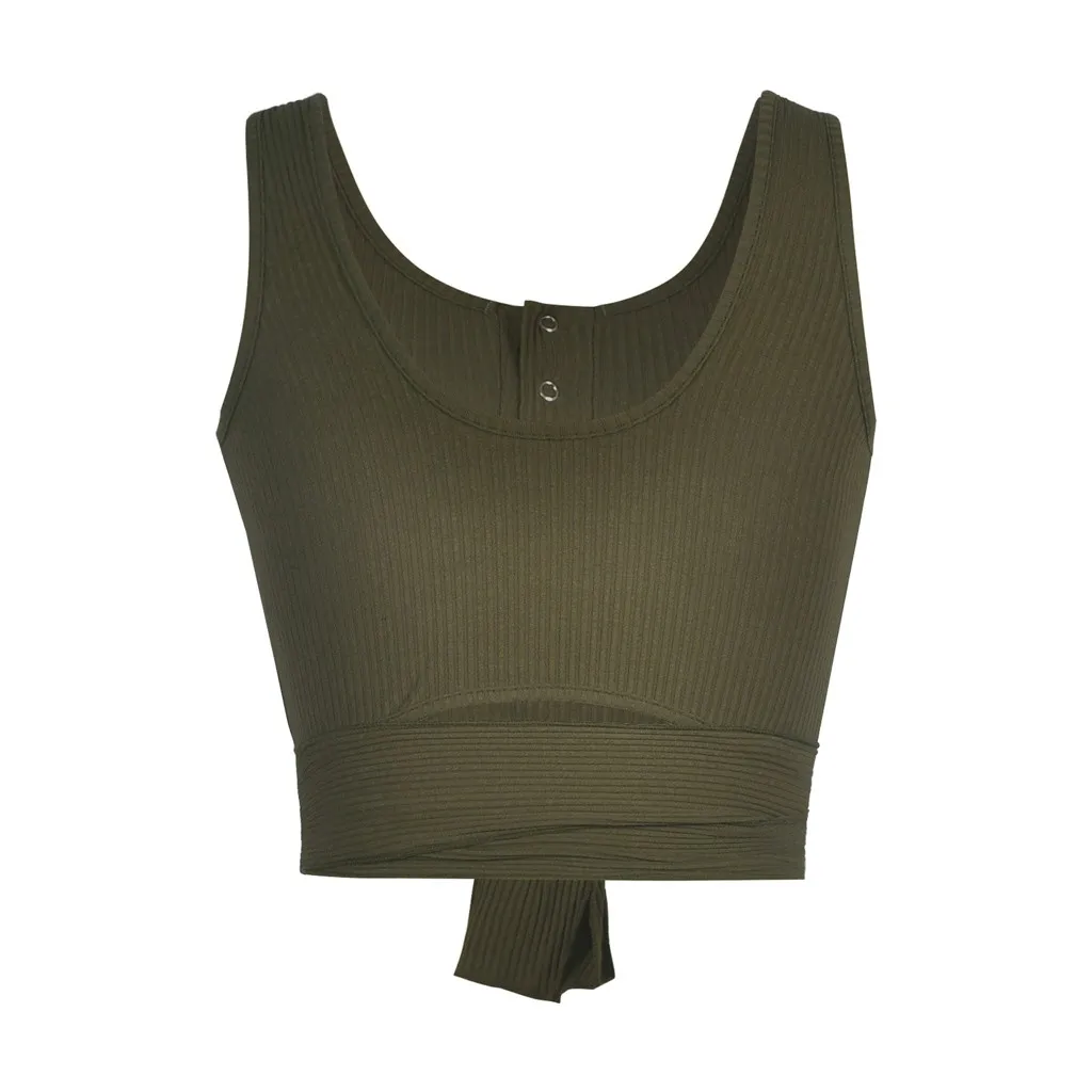 Летние женские футболки бандаж без рукавов сексуальный Повседневный жилет без рукавов o-образный вырез рубашки женский лоскутный топ на бретелях#517