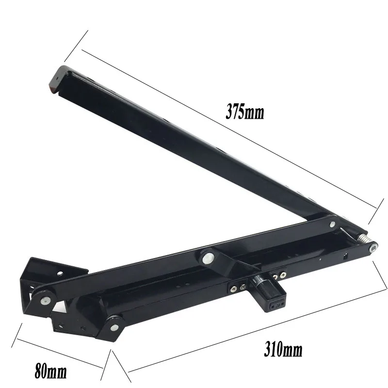 1 set (2pcs) Stealth Stool Mechanism Folded Stool Hinges Wall Chair Hardware For Bedroom Shoes Cabinet Hidden Accessory