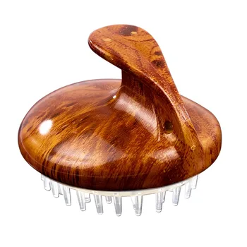 

1 Piece Brush Head To Wash Clean Care Hair Root Itching Scalp Massage Comb Brush Silicone Bath Anti-dandruff Shampoo