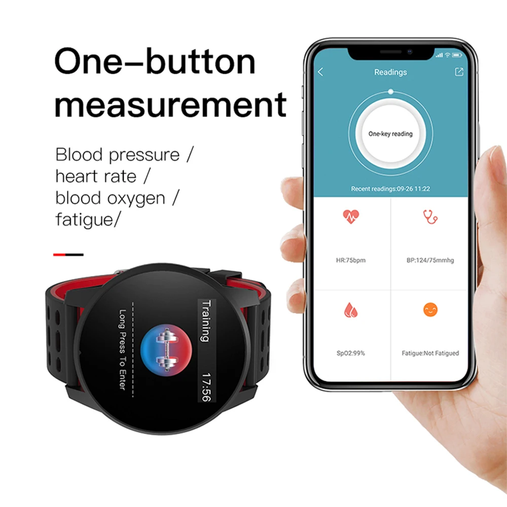 Portable Medical Equipment Blood Pressure Monitor Tonometer On The Wrist Waterproof Digital Wrist Fashion Meter Tracker Watch