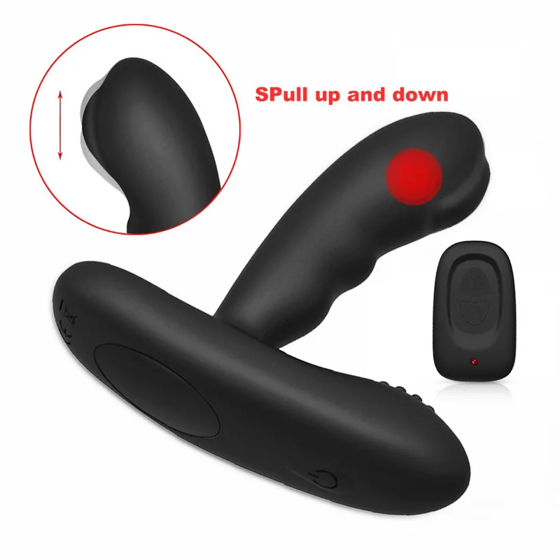 360 Degree Male Anal plug Vibrator Wireless Remote USB Charging 16 Modes Speeds Butt Plug Vibrator Silicone for Men Anal Sex Toys (5)