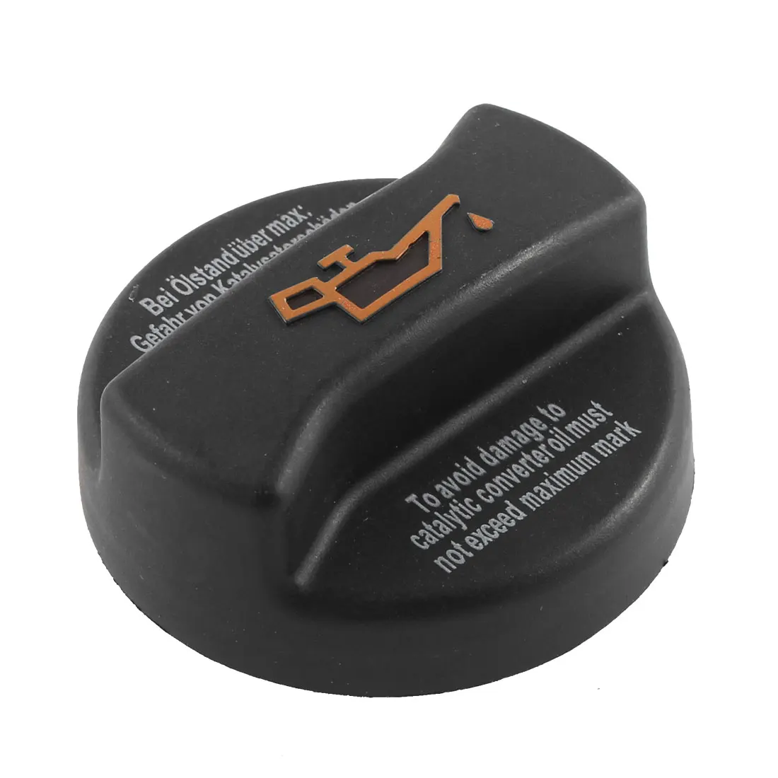 UXCELL Car Vehicle Plastic Oil Filler Cap Cover Protector Black For Volkswagenin Oil Filler
