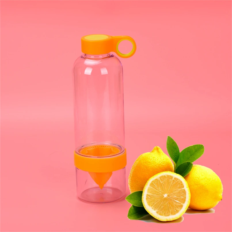 750ml Shaker Bottle Plastic Water Bottle Fruit infusion Drinking Bottles Sports Bottle Juice lemon Portable Camping Tour Kettle