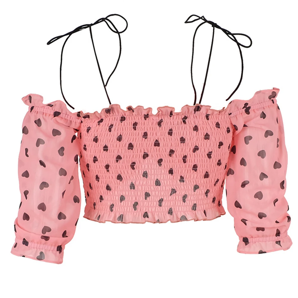 FTGSDLONG Sexy Crop Top and Mini Skirt Set Chifon Suit Women Two Piece Sets Summer Drawstring Print Slash Neck Blouses + Skirts FTGSDLONG Sexy Crop Top and Mini Skirt Set Chifon Suit Women Two Piece Sets Summer Drawstring Print Slash Neck Blouses + Skirts