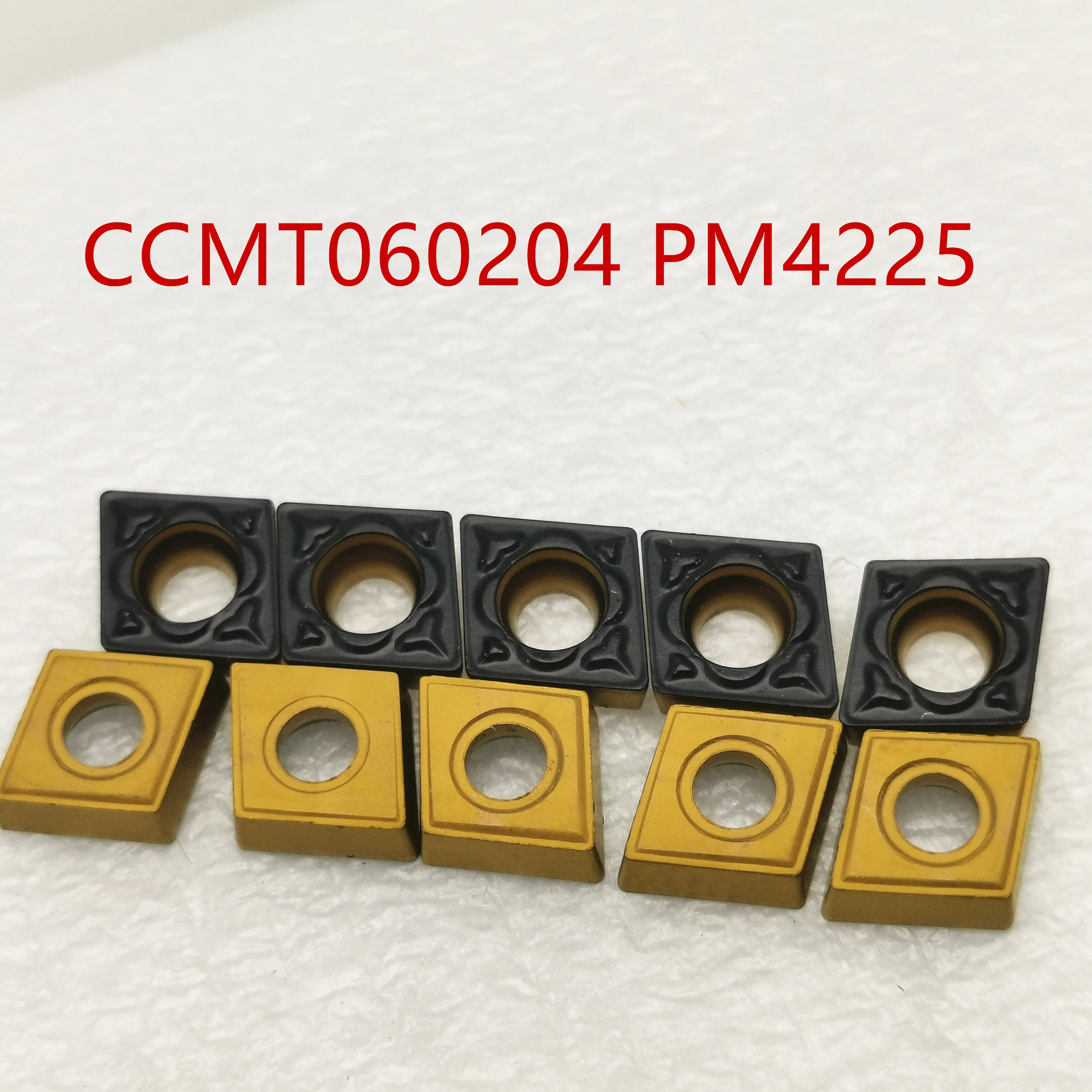 

50PCS CCMT060204 PM4225 Carbide insert turning tool lathe cutter milling cutter CNC cutting tool CCMT 060204