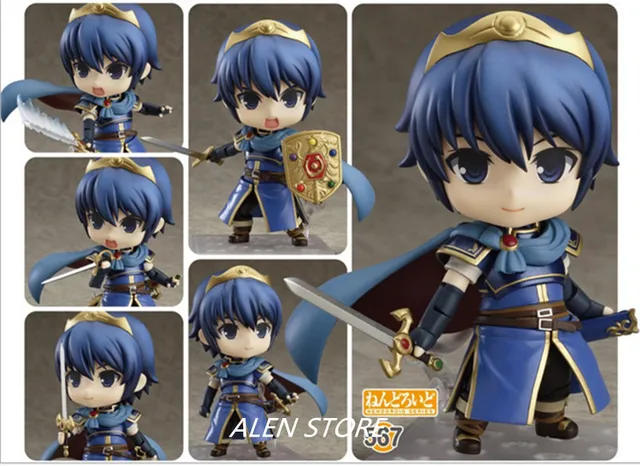 Best Offers ALEN 10cm Hot pvc Japanese anime figure Fire Emblem 567# Nendoroid Mars action figure collectible model toys brinquedos