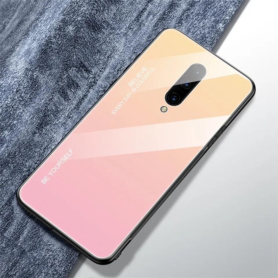Glass Case for Oneplus 7 Pro 6t 6 Cover Original Luxury One Plus Plus7 7pro Oneplus7 Oneplus6t Phone Case for Oneplus 7 Pro 6t 6 (14)